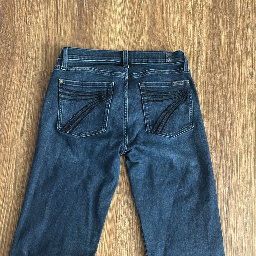 7 dojo jeans. Inseam 33”